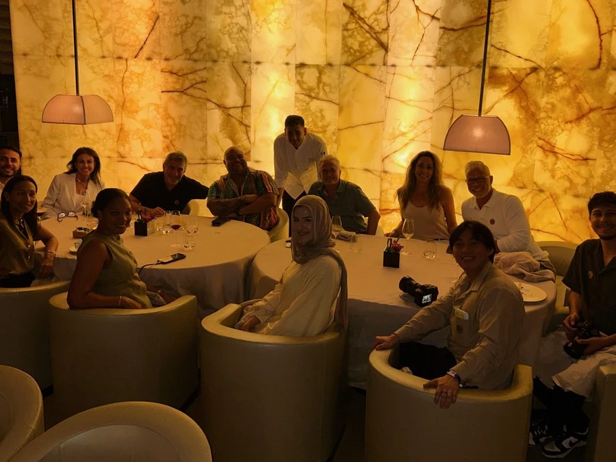 Members seated together for a faculty-led session