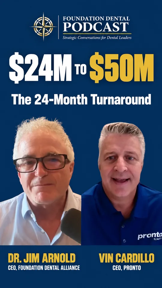 Vertical clip thumbnail: $24M to $50M, the 24-month turnaround