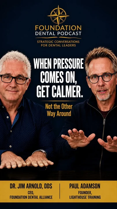When Pressure Comes On, Get Calmer — Not the Other Way Around