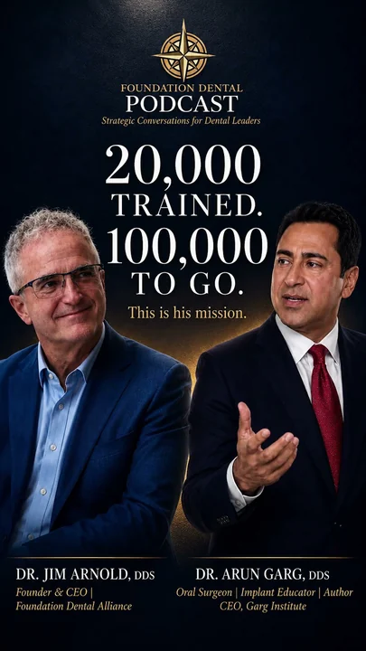 20,000 Dentists Trained. 100,000 Still to Go. This Is His Mission.