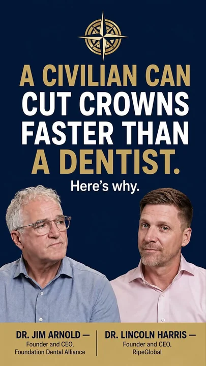 He Can Train a Civilian to Cut Crowns Faster Than a Dentist