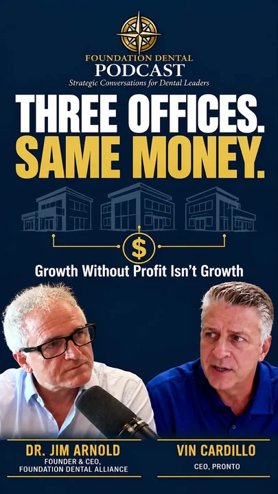 Three Dental Practices. Same Profit as One.