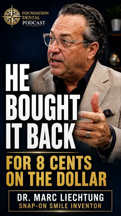 He sold his practice for $5M. Then bought it back for 8 cents on the dollar